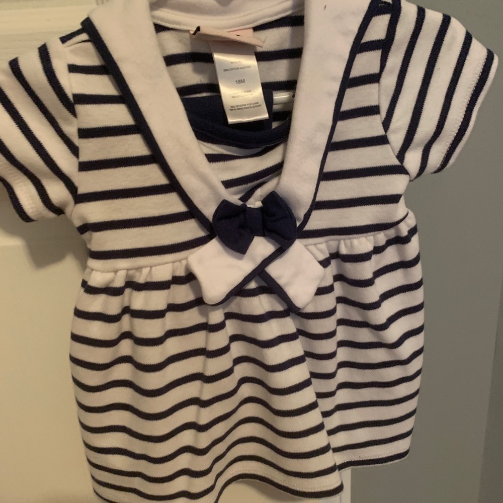 2 piece stripped outfit